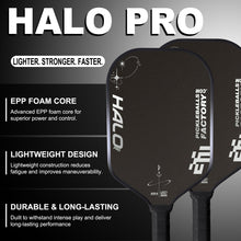 Cargar imagen en el visor de la galería, Blow Molded Frame Toray T700 Carbon Fiber Pickleball Paddle with Double Thermoformed EPP Floating Foam Core