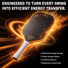 Charger l'image dans la galerie, BAO INFERNO 16mm Carbon Fiber Pickleball Paddle Advanced Foam Core High Spin Power Control Performance Paddle