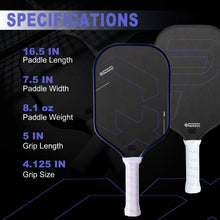 Cargar imagen en el visor de la galería, 2026 New Gen5 Pickleball Paddle T700 Carbon Fiber + EVA Shock Layer + EPP CoreLarge Sweet Spot Powerful & Stable