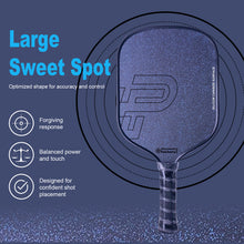 Cargar imagen en el visor de la galería, Advanced Silicon Carbide Textured Surface Pickleball Paddle with High Friction, Enhanced Spin and Long-Lasting Durability