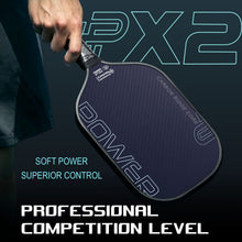Charger l'image dans la galerie, High-Quality Pickleball Paddle GX2 Extended Model High Rotation 3K Original Carbon Fiber Core Thick Ultra-Surface Portable