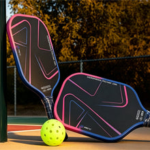 Carica l'immagine nel visualizzatore di Gallery, Pro 4 In-ferno Pickleball Rackets Use MPP Material for T700 Carbon Fiber 16mm Portable Training