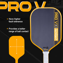 Carica l'immagine nel visualizzatore di Gallery, 2026 Pro V 16mm 14mm GEN5 Thermoformed Carbon Fiber Kinetic Framework Pickleball Paddle USAPA UPA-A Approved