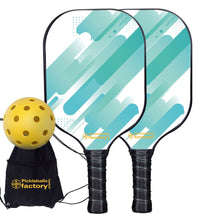 Load image into Gallery viewer, Pickleball Set, PB00059 Azure Pickleball Paddles , Pickleball Paddle Set