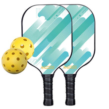 Load image into Gallery viewer, Pickleball Set, PB00059 Azure Pickleball Paddles , Pickleball Paddle Set