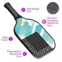 Load image into Gallery viewer, Pickleball Set, PB00059 Azure Pickleball Paddles , Pickleball Paddle Set