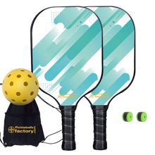 Load image into Gallery viewer, Pickleball Set, PB00059 Azure Pickleball Paddles , Pickleball Paddle Set