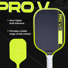 Cargar imagen en el visor de la galería, 2026 New Customized PRO V GEN5 Thermoforming EVA Fill Foam 16mm Rough Surface T700 Carbon Fiber Pickleball Paddle