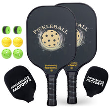 Carica l'immagine nel visualizzatore di Gallery, Pickleball Paddle | Pickleball Paddles Amazon | Best Pickleball Rackets 2021 Pickleball Revolution | SX0022 Gold balls Pickleball Set dealer location
