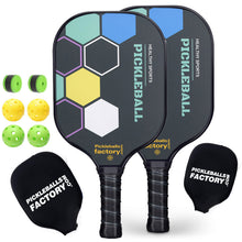 Carica l'immagine nel visualizzatore di Gallery, Pickleball Paddles | Best Pickleball Paddle 2021 | Pickleball Driveway Set Pickleball Companies | SX0017 Square Pickleball Set find a dealer
