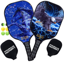 Charger l'image dans la galerie, Pickleball Paddles | Pickleball Tournaments | Best Pickleball Paddles For 2021 | SX0074-SX0070 HAWK HORSE Pickleball Paddle Set