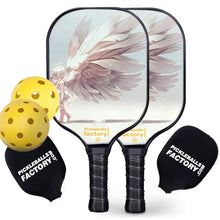 Carica l'immagine nel visualizzatore di Gallery, Pickleball Paddle | Best Pickleball Paddles 2021 | Quiet Pickleball Paddles Usapa Nationals 2021 | SX0052 ANGER GIRL Pickleball Set for Vendor list
