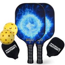 Carica l'immagine nel visualizzatore di Gallery, Pickleball Paddles | Best Pickleball Paddle 2021 | Best Starter Pickleball Paddle Usapa Nationals | SX0053 BRAIN STORM Pickleball Set for stall list