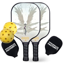 Charger l'image dans la galerie, Pickleball Set | Pickleball Racquet | Set of 4 Pickleball Paddles | SX0078 WING ANGEL Pickleball Set for Pickleball Fun