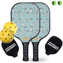 Carica l'immagine nel visualizzatore di Gallery, Pickleball Set | Pickleball Paddles Amazon | Women's Pickleball Paddles Usapa Website | SX0060 PET LOVE Pickleball Set for Pickleball PTY