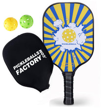 Cargar imagen en el visor de la galería, Pickleball Paddle | Pickleball Set | Comfort Pickleball Grip Pickle Paddle | SX0005 Blue Boom Pickleball Paddles Factory