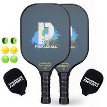 Carica l'immagine nel visualizzatore di Gallery, Pickleball Racquets| Best Pickleball Paddle | Top Ten Pickleball Paddles Best Spin | SX0008 P-FUN Pickleball Set for Franchised Distributor