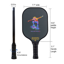 Carica l'immagine nel visualizzatore di Gallery, Pickleball Set | Pickleball Near Me | Outdoor Pickleballs Amazon | SX0012 Ski Pickleball Set for Retail