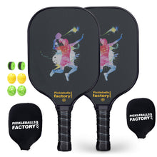 Carica l'immagine nel visualizzatore di Gallery, Pickleball Set | Pickleball Rackets | Top Pickleball Paddles 2021 | SX0003 Smart Men Pickleball Set for Distribution ç¬?1 个媒体(å…?6 个)
