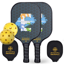 Carica l'immagine nel visualizzatore di Gallery, Pickleball Paddle | Pickleball Racquet | Top Rated Pickleball Rackets Pickleball Elbow | SX0040 EEE Pickleball Set online shop
