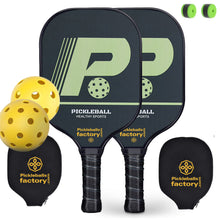 Carica l'immagine nel visualizzatore di Gallery, Pickleball Paddles | Pickleball Tournaments | Pickleball Rackets on Amazon | SX0032 P HEALTHY SPORTS Pickleball Set for Designer