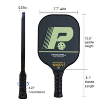 Carica l'immagine nel visualizzatore di Gallery, Pickleball Paddles | Pickleball Tournaments | Pickleball Rackets on Amazon | SX0032 P HEALTHY SPORTS Pickleball Set for Designer