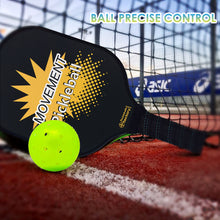 Carica l'immagine nel visualizzatore di Gallery, Pickleball Paddles | Pickleball Rackets | Pickleball Paddle For Intermediate Player | SX0037 MOVEMENT Pickleball Set for video retailer