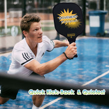 Carica l'immagine nel visualizzatore di Gallery, Pickleball Paddles | Pickleball Rackets | Pickleball Paddle For Intermediate Player | SX0037 MOVEMENT Pickleball Set for video retailer