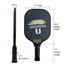 Carica l'immagine nel visualizzatore di Gallery, Pickleball Paddle | Pickleball Equipment | Best Pickleball Racquets 2021 | SX0034 NEW U Pickleball Set for TV order