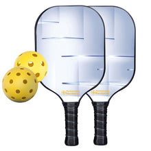 Load image into Gallery viewer, Pickleball Set, PB00056 Transparent Ladder Pickleball Paddles , Pickleball Paddle Set