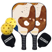 Load image into Gallery viewer, Pickleball Set, PB00058 Peanut Candy Pickleball Paddles , Pickleball Paddle Set
