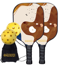 Load image into Gallery viewer, Pickleball Set, PB00058 Peanut Candy Pickleball Paddles , Pickleball Paddle Set