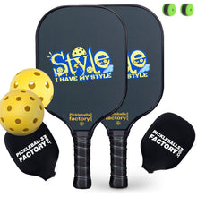 Carica l'immagine nel visualizzatore di Gallery, Pickleball Set | Pickleball Paddle | The Best Pickleball Paddles | SX0028 I HAVE MY STYLE Pickleball Set for Shop
