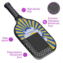 Carica l'immagine nel visualizzatore di Gallery, Pickleball Paddles | Pickleball Racquet | Best Brand Pickleball Paddle | SX0005 Blue Boom Pickleball Set for Independent distributor