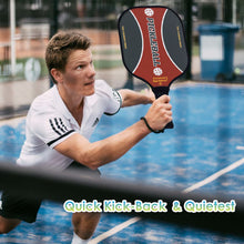 Cargar imagen en el visor de la galería, Pickleball Paddles | Pickleball Paddle | Lifetime Pickleball Set | SX0002 Red Black Shot Graphite Pickleball Paddles