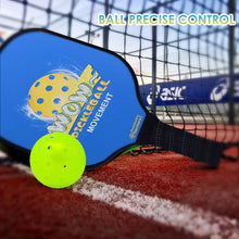 Cargar imagen en el visor de la galería, Pickleball Set | Pickleball Paddle | Best Pickleballs Driveway Games Pickleball Set | SX0004 Blue Wow Pickleball Paddle