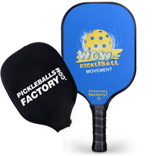 Cargar imagen en el visor de la galería, Pickleball Set | Pickleball Paddle | Best Pickleballs Driveway Games Pickleball Set | SX0004 Blue Wow Pickleball Paddle