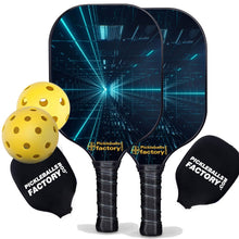 Charger l'image dans la galerie, Pickleball Set, PB00010 Optical Fiber Best Pickleball Paddles 2022 , Best Pickleball Paddle Set