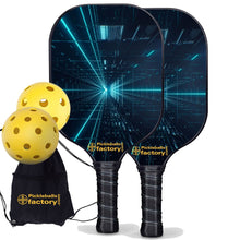 Charger l'image dans la galerie, Pickleball Set, PB00010 Optical Fiber Best Pickleball Paddles 2022 , Best Pickleball Paddle Set