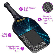 Load image into Gallery viewer, Best Pickleball Paddles 2022 , PB00010 Optical Fiber Top Pickleball Players - Portable Pickleball Court Best Spin Pickleball Paddle