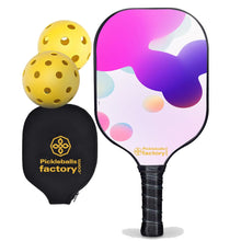 Load image into Gallery viewer, Pickleball Paddles Near Me , PB00011 Irregular Shape Pickleball Rackets For Sale - Glow In The Dark Pickleball