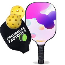 Load image into Gallery viewer, Pickleball Paddles Near Me , PB00011 Irregular Shape Pickleball Rackets For Sale - Glow In The Dark Pickleball