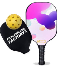Load image into Gallery viewer, Pickleball Paddles Near Me , PB00011 Irregular Shape Pickleball Rackets For Sale - Glow In The Dark Pickleball
