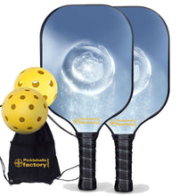 Charger l'image dans la galerie, Pickleball Paddle Set, PB00012 Crystal Clear Pickleball Paddles , Best Pickleball Set For Beginners