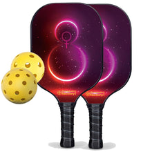 Load image into Gallery viewer, Best Pickleball Set, PB00016 The Girl Custom Pickleball Paddle , Pickleball Court Set Up