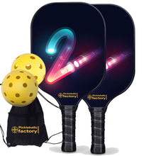 Carica l'immagine nel visualizzatore di Gallery, Pickleball Paddle Set, PB00017 Tow Pro Pickleball Paddle , Best Pickleball Starter Set