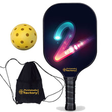 Load image into Gallery viewer, Pro Pickleball Paddle , PB00024 Tow Pickleballs For Sale - Best Pickleball Paddle For Spin Pickleball Professional Players