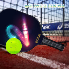Load image into Gallery viewer, Pro Pickleball Paddle , PB00017 Tow Pickleballs For Sale - Best Pickleball Paddle For Spin Pickleball Professional Players