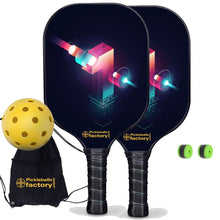 Load image into Gallery viewer, Pickleball Starter Set, PB00018 One  Pickleball Paddles For Sale , Pickleball Set For Driveway