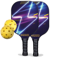 Carica l'immagine nel visualizzatore di Gallery, Pickleball Starter Set, PB00022 Lightning Pickleball Paddles Near Me , Graphite Pickleball Set